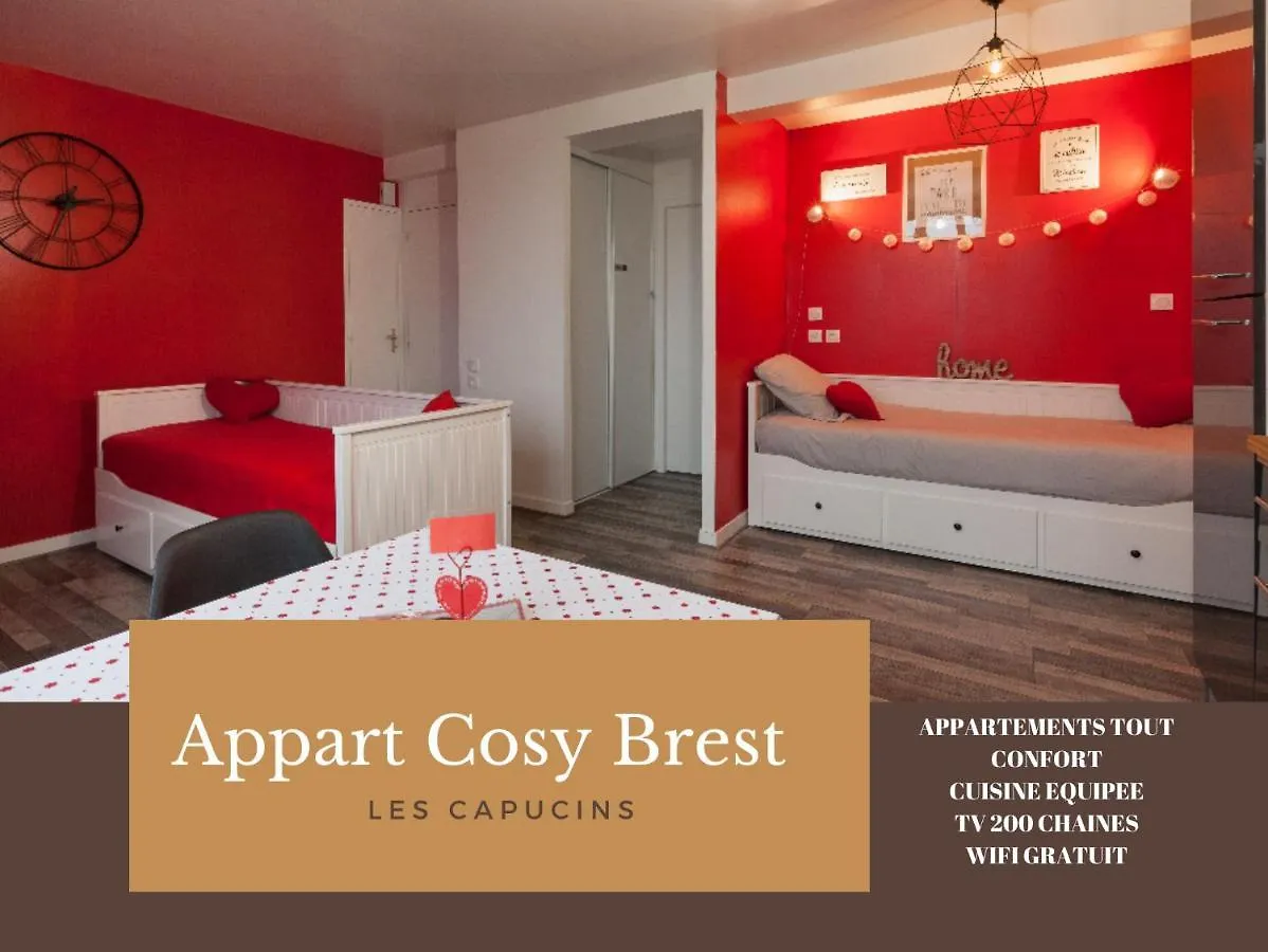 Appartement Appart Cosy Brest  0*,