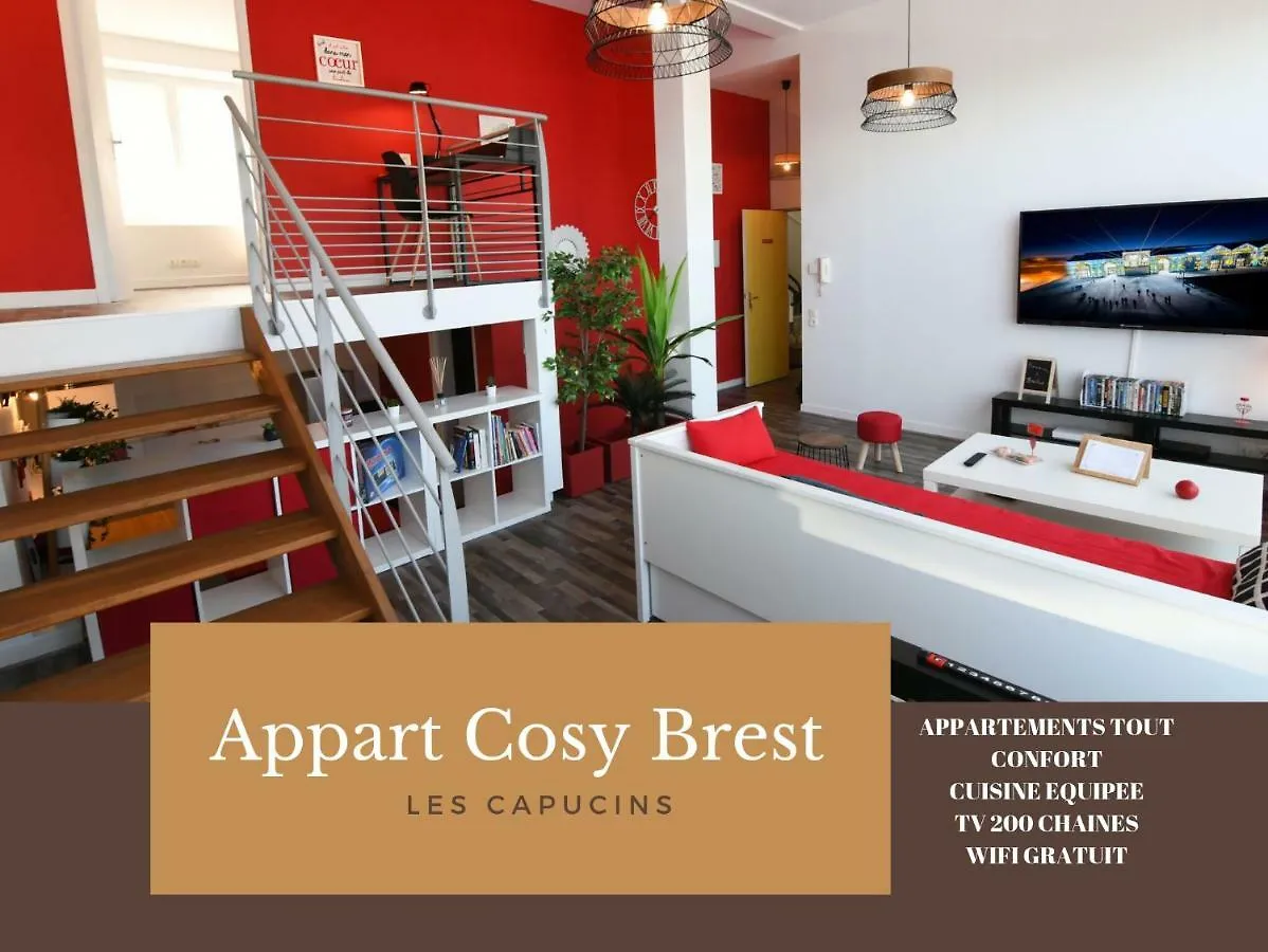 Appartement Appart Cosy Brest  France